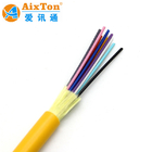 Single/Multimode OS1 OM3 OM4 OM5 Om2 1KM 2KM Ftth Indoor Fiber Optic Cable 1 2 4 8 12 24 Cores Clamp