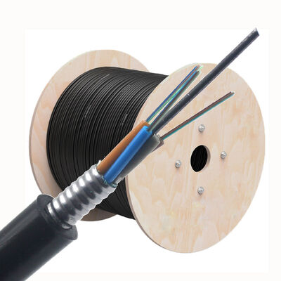 GYTS GYTA53-24B1 Fiber Optic Cable CE Certified for Underground with Steel Tape Armor & LSZH Sheath