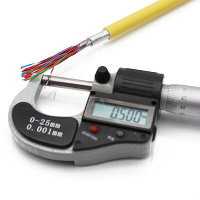 25 Pair Telephone Cable Twist Pair Multi Core Cat3 Cat5e Cable outdoor 0.5mm 0.6mm Copper Telephone Cable