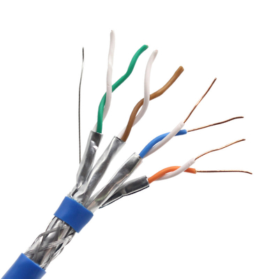 SFTP tùy chỉnh FTP UTP đồng Cat6 Cat7 Cat8 Cable 24 Awg ngoài trời Cable Cat6 Ethernet