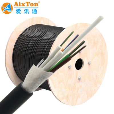Tất cả các dây điện không kim loại GYFTY 12- 288 Core SM G.652D Duct Fiber Optic Cable