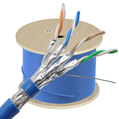 Trung Quốc Nhà máy CAT8 Ethernet Cable 1000ft Tốc độ cao 40Gbps 2000MHz SFTP 22AWG CAT8 LAN Cable