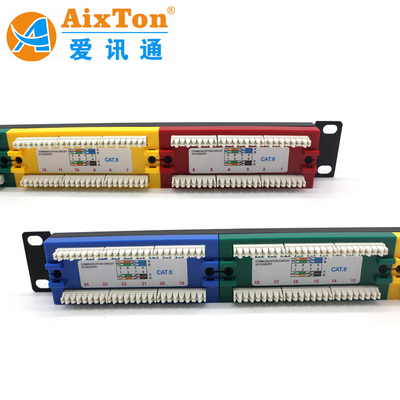 Cat5e/Cat6/Cat6a/Cat7/Cat8 Cáp vá Ethernet UTP/FTP/SFTP với chế độ dây dẫn T568A/T568B và vật liệu thép cuộn lạnh