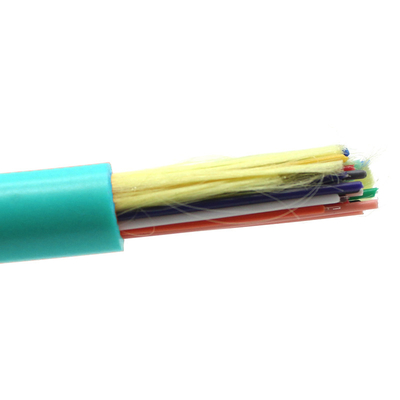 Các cáp mini Bundle Gjfv Cáp truyền thông sợi quang GJFV 24CORES OM3 OM4 với cấu trúc ống lỏng