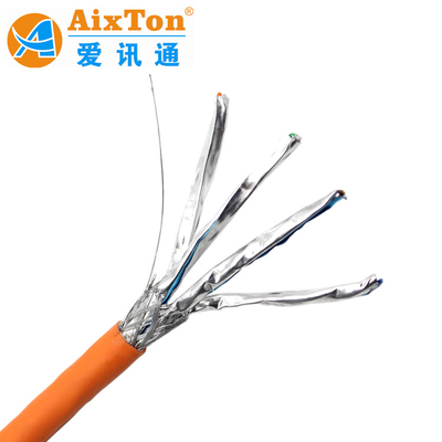Cáp CAT7 23AWG Solid Pure Copper FFTP