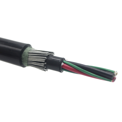 48 Số lượng sợi GDTA GDTS Cáp sợi quang điện công nghiệp lai với lớp giáp băng thép / băng nhôm
