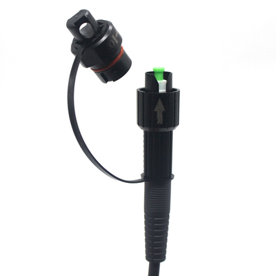 Corning tùy chỉnh Optitap Connector LSZH Cáp thả ngoài trời Cáp dán sợi chống nước với đường kính áo khoác cáp 7,0 mm