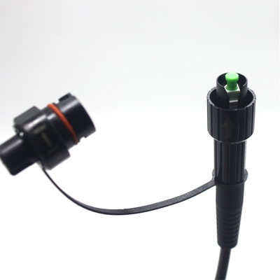 Sợi quang LSZH Jacket Mini Corning ngoài trời chống nước IP67 Patch Cord CPRI RRU FTTA Fast Assembly SC APC Connector 3m