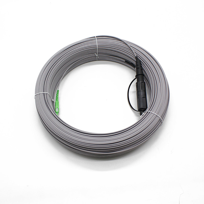 Mini Sc / apc kết nối chống nước Cáp quang sợi mẫu miễn phí với đường kính áo khoác cáp 7,0 mm và loại kết nối LC
