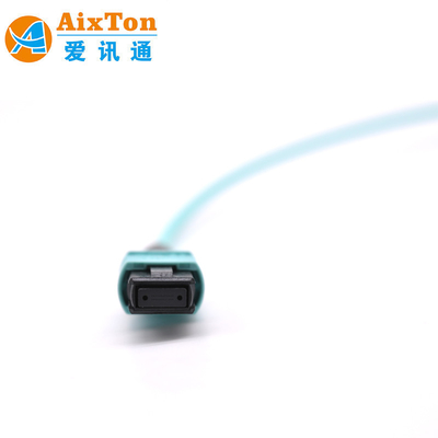 Dây nhảy quang MPO/F-MPO/F 24 lõi Đa mode OM3 OM4 OM5
