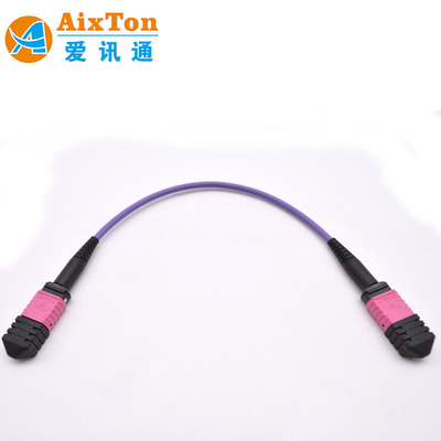 Cáp quang nhảy MM OM4 MTP / MPO 8 12 24 lõi sản xuất tại Việt Nam