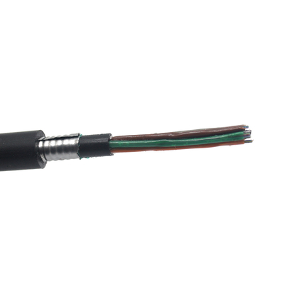 144 Core GYTA53 Direct Burial Outdoor Loose Tube Stranded Armoured Multi Underwater Cable Sợi quang nhà sản xuất