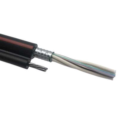 Cáp quang treo GYTC8S hình 8 tự treo bằng thép, 12-144 SỢI, Chiều dài 1-5km/cuộn gỗ