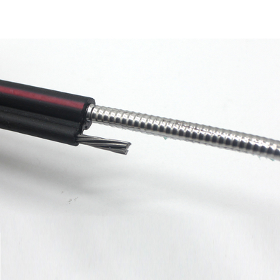 GYC8A / GYTC8Y Aerial Bọc thép tự hỗ trợ Mini Figure 8 Cáp sợi quang 8 lõi 12 24 48 lõi