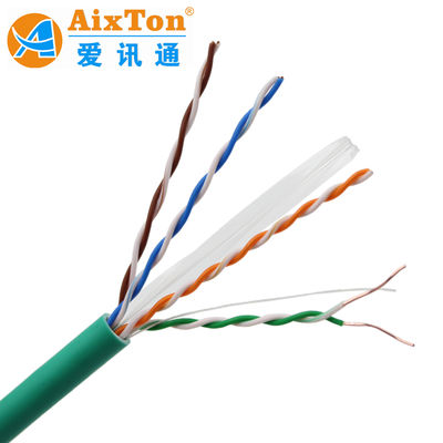 Manufacturer's 23Awg Cat6 Network Cable 1000FT 305M Communication Cable UTP Shield Copper cable