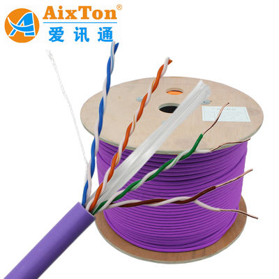 Nhà sản xuất Cat6 305m 1000ft Utp Cable Cat 6 100% Copper Ethernet Cable 23awg