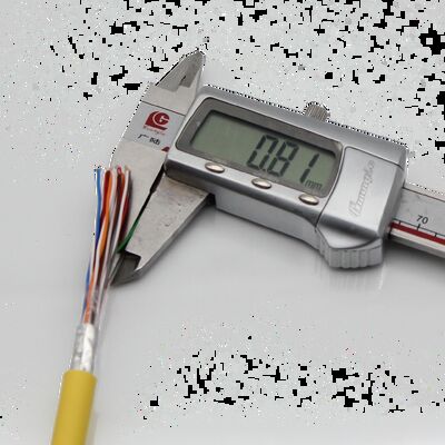 Cáp điện thoại ngoài trời OEM với cáp Cat3 LSZH ngoài trời Đa cặp 0.5mm Đồng 50 100 cặp