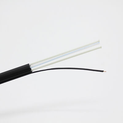 Cáp quang FTTH chống nước ngoài trời LSZH được kết nối sẵn cáp quang drop với đầu nối opti-tap