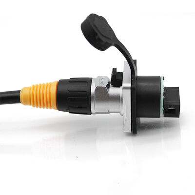 EtherCON Cáp RJ45 tương thích CAT6 10Gbps Cáp Ethernet công nghiệp được che chắn Đồng không oxy cho Audio Video DMX