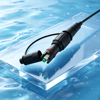 Corning Pre Connectorized Cable Connector RRU BBU Fullaxs Cáp rơi phẳng Cáp tròn