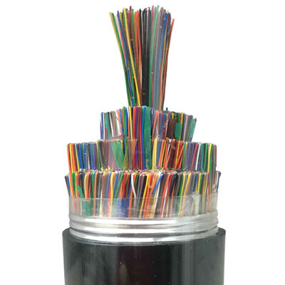Cáp điện thoại đa cặp ngoài trời Cat3 UTP và FTP 24AWG 100 / 200/1000 cặp HYV HYA