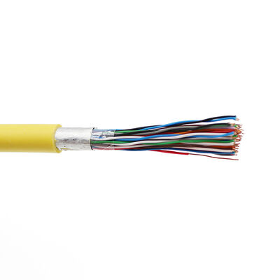 Cáp điện thoại ngoài trời Cat3 100 đôi 200 đôi vỏ LSZH đồng 24awg