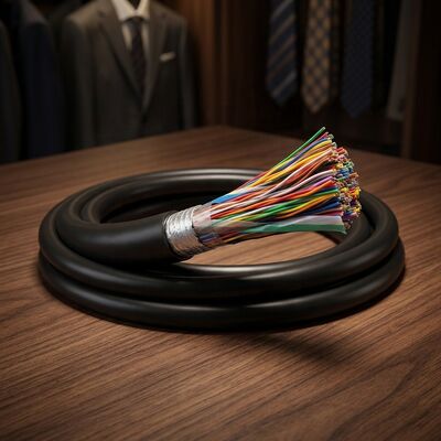 Cáp đồng xoắn đôi Cat3 10 20 25 30 50 100 cặp 24AWG 26AWG cho điện thoại chôn ngầm