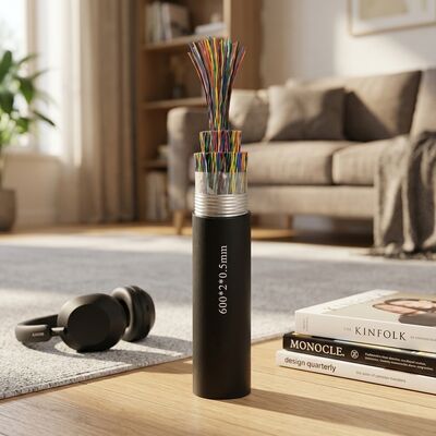 Cáp UTP FTP Cat3 Ngoài trời 100 đôi Đồng Cat5e Cat3 Cat 5e 25 30 20 10 Cáp